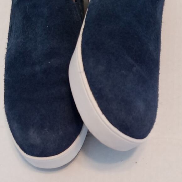 Dr.Scholl's Original Collection Women's Size 8.5 Blue Suede Slip-On Shoes.Comfy - Picture 2 of 6